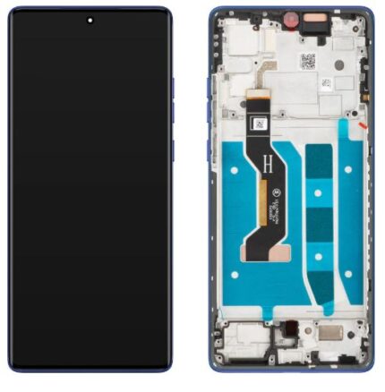 LCD MOTOROLA G85 5G SERVICE PACK BLUE CON FRAME