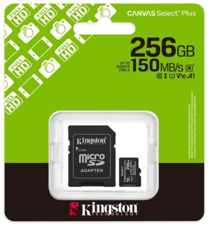 MICRO SD KINGSTON 256GB - 150 MB/S