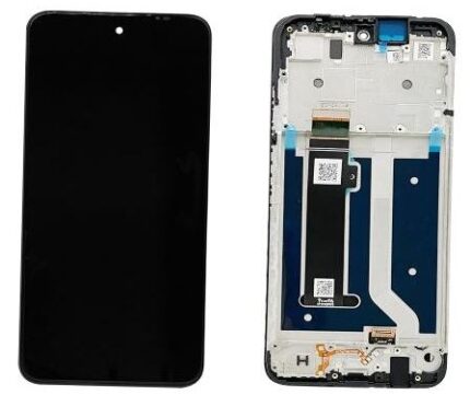 LCD MOTOROLA G34 SERVICE PACK BLACK CON FRAME